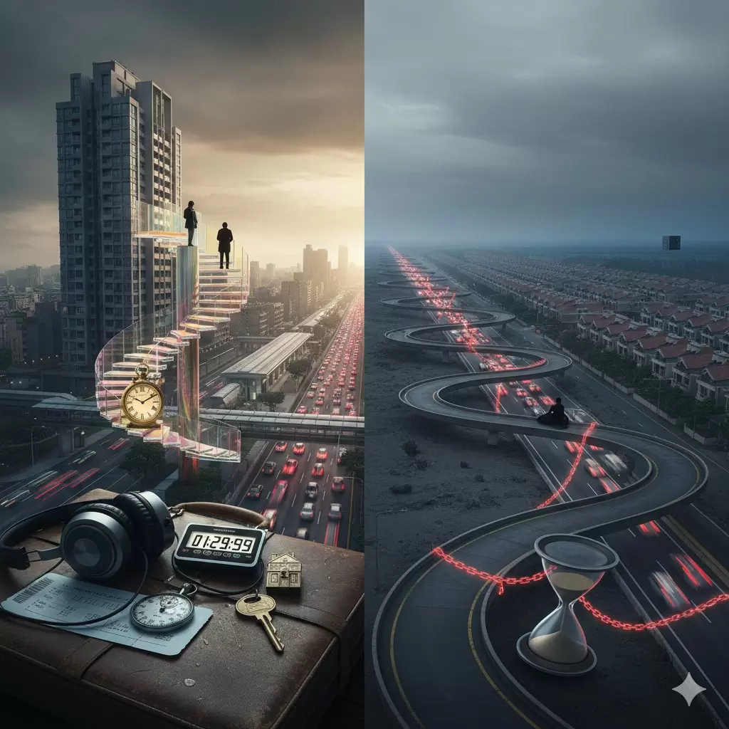 買房不是買空間，是買「命」？從 1,150 萬蛋黃小宅看台灣人的通勤焦慮