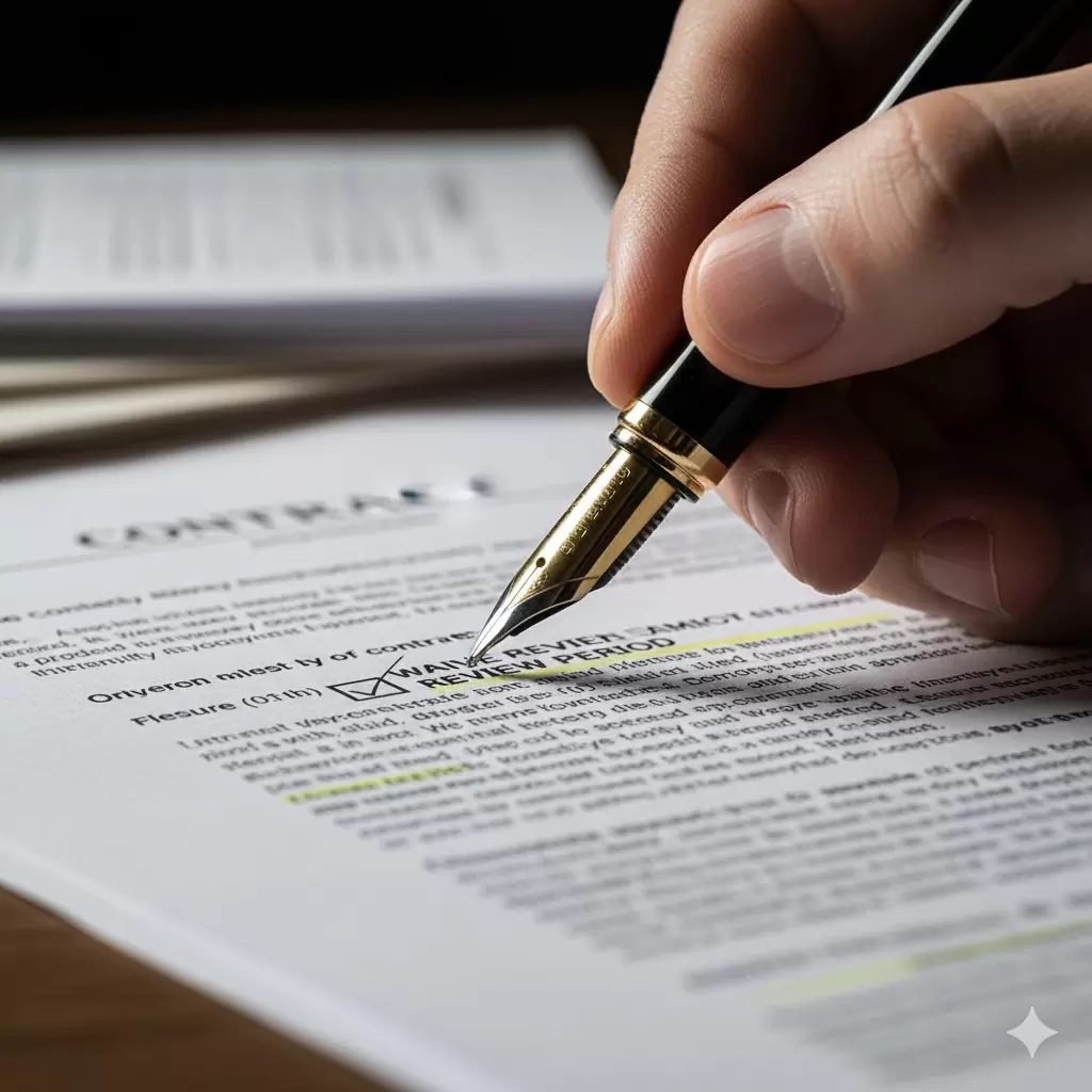 買房簽約前必看！別當「方便的消費者」。為什麼律師說「審閱期」是你的最後一道防線