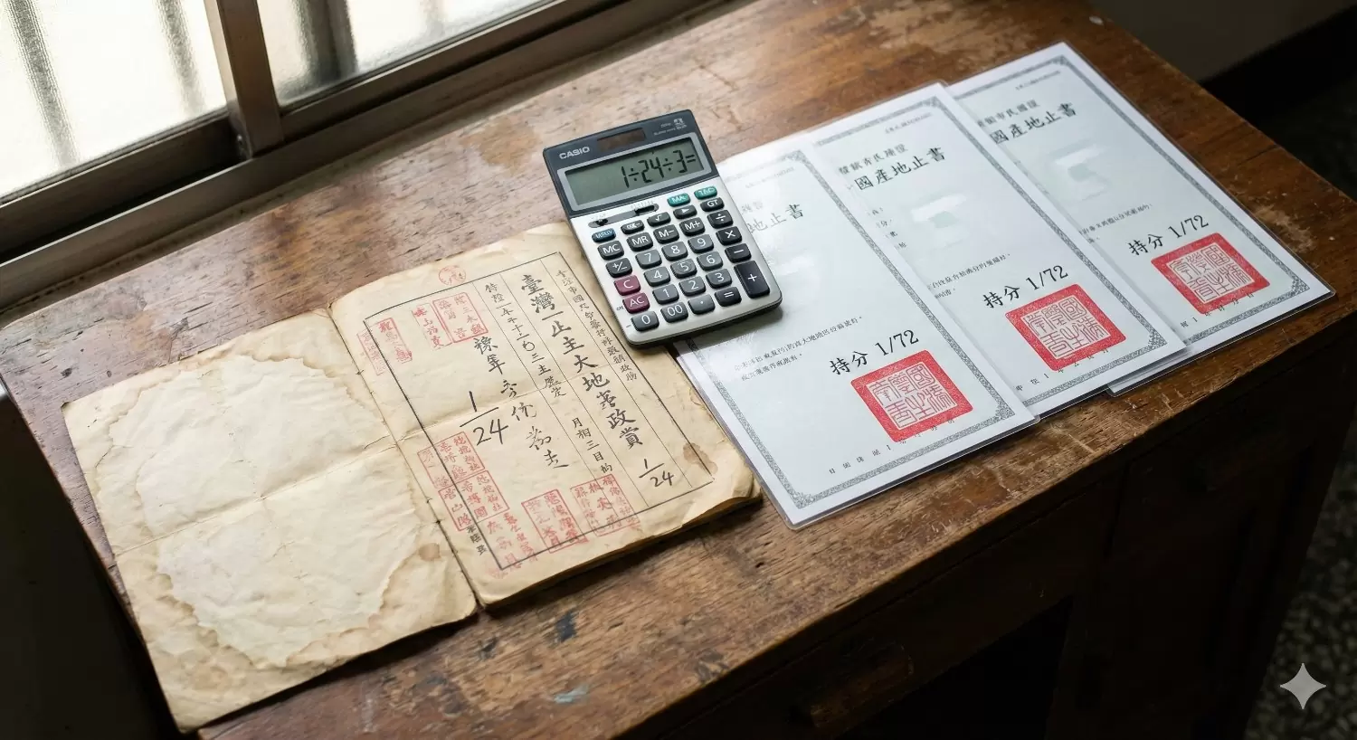 繼承土地共24人，父親過世只剩3人繼承，該怎麼合法處理？