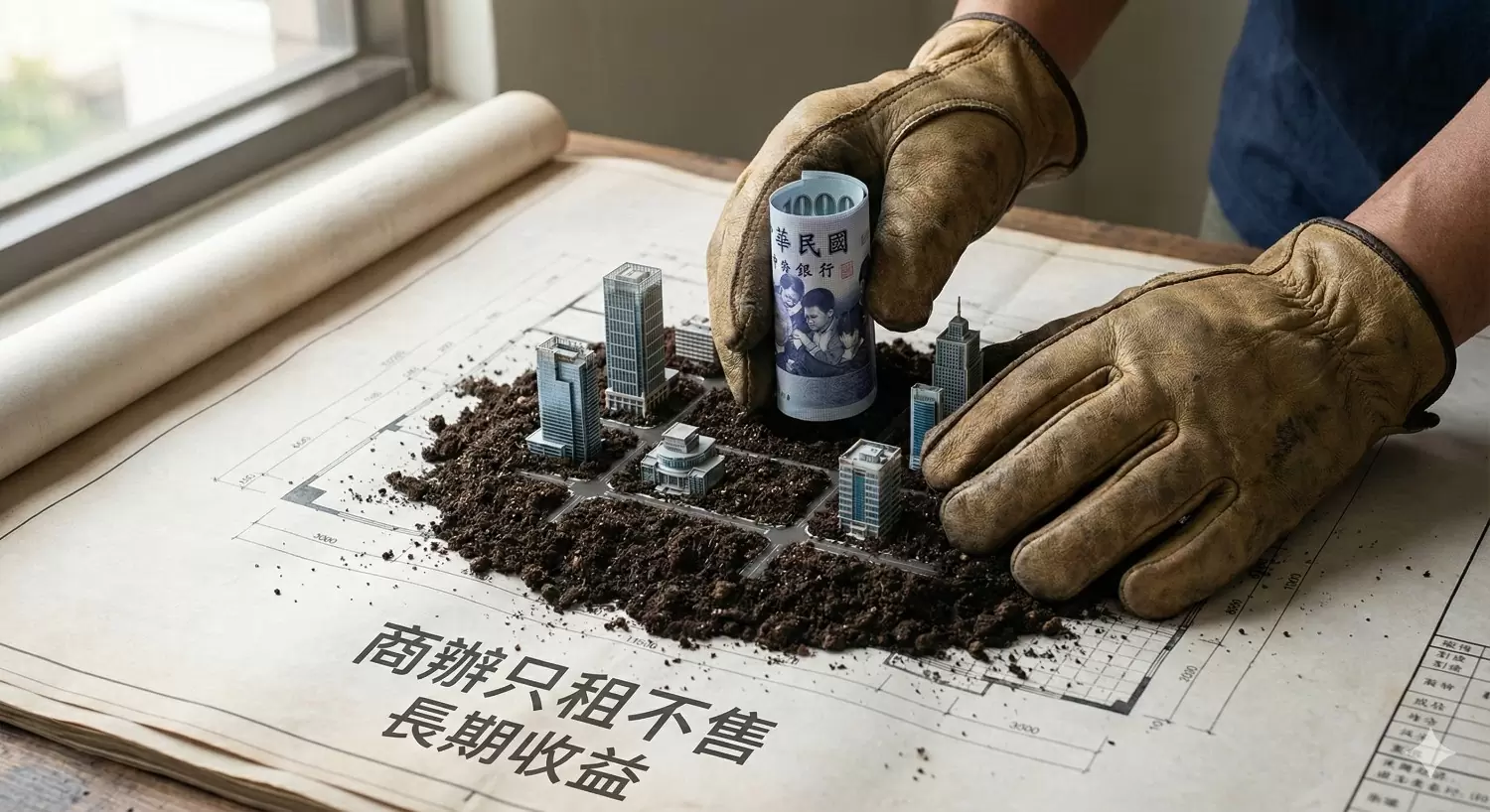興富發不賣了？700億商辦改「只租不售」，揭開獵地王轉型包租公的盤算