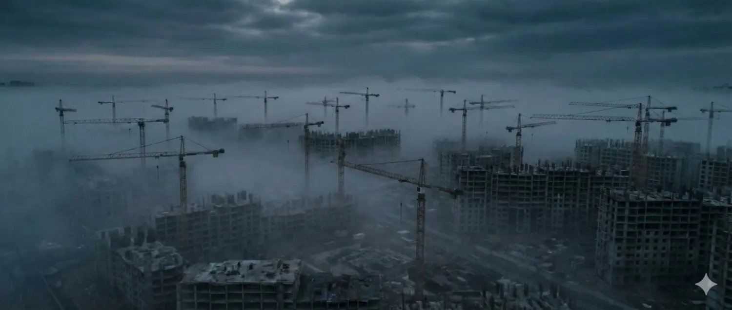 交易量跌了七成，房價卻不動——這不叫「撐住」，叫「沒人考試」