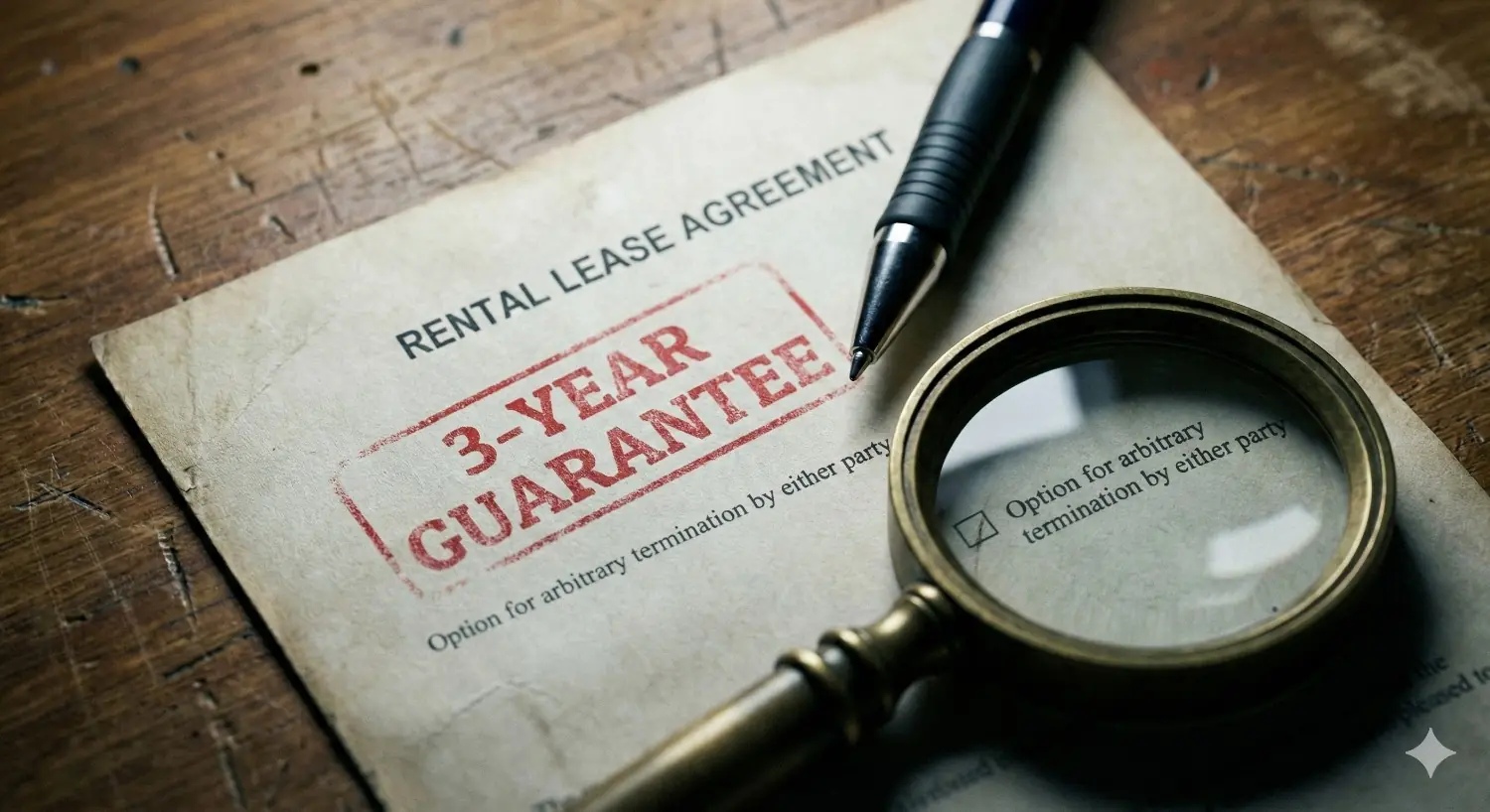 租約保障 3 年？一個勾選就破功——《租賃條例》修法沒告訴你的三件事