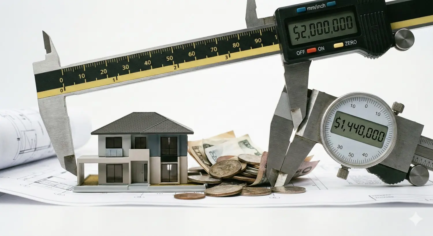 自備款突然多 100 萬？搞懂銀行鑑價的「取孰低」鐵律