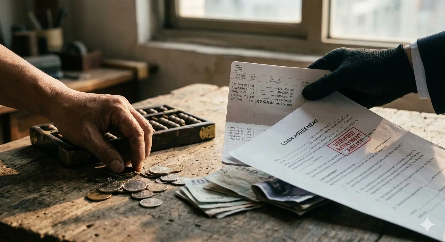 現金收入比上班族多，卻貸不到房貸：問題不在你賺多少，在銀行看不見