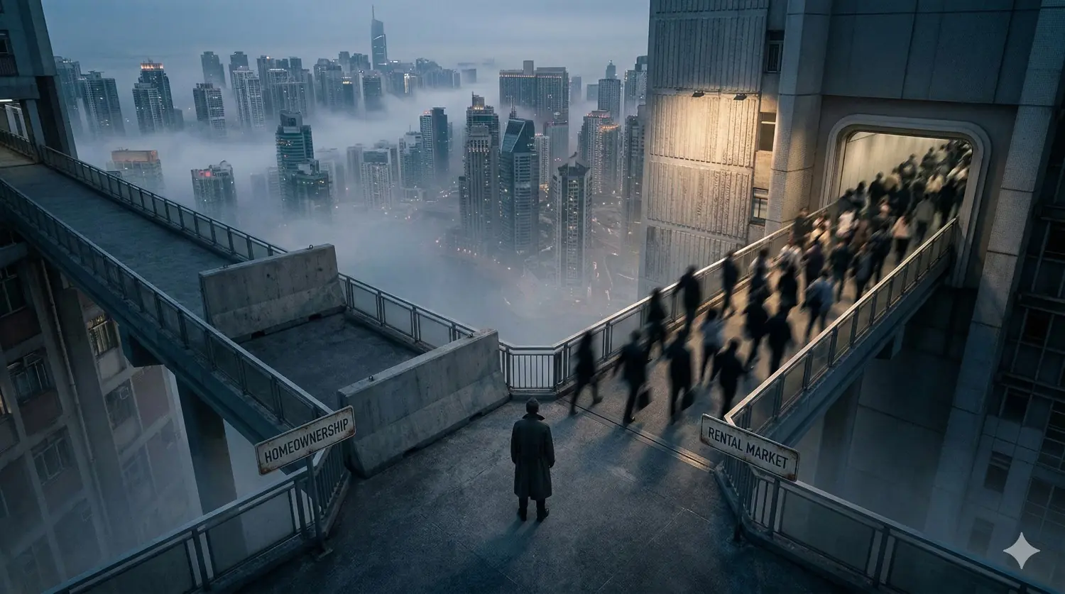 壓住房價的那隻手，正在推高你的租金——第七波信用管制的市場外溢效應