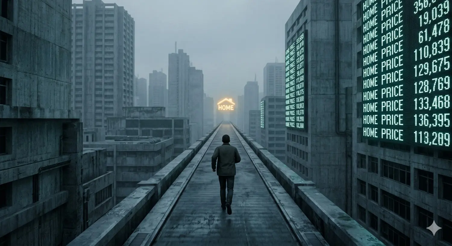 存10年才能買房?揭開房市最殘酷真相:你的薪水永遠追不上頭期款
