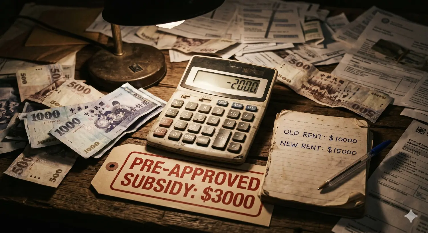 房租一萬暴漲到一萬五！揭開『300億租補』淪為房東提款機的殘酷真相