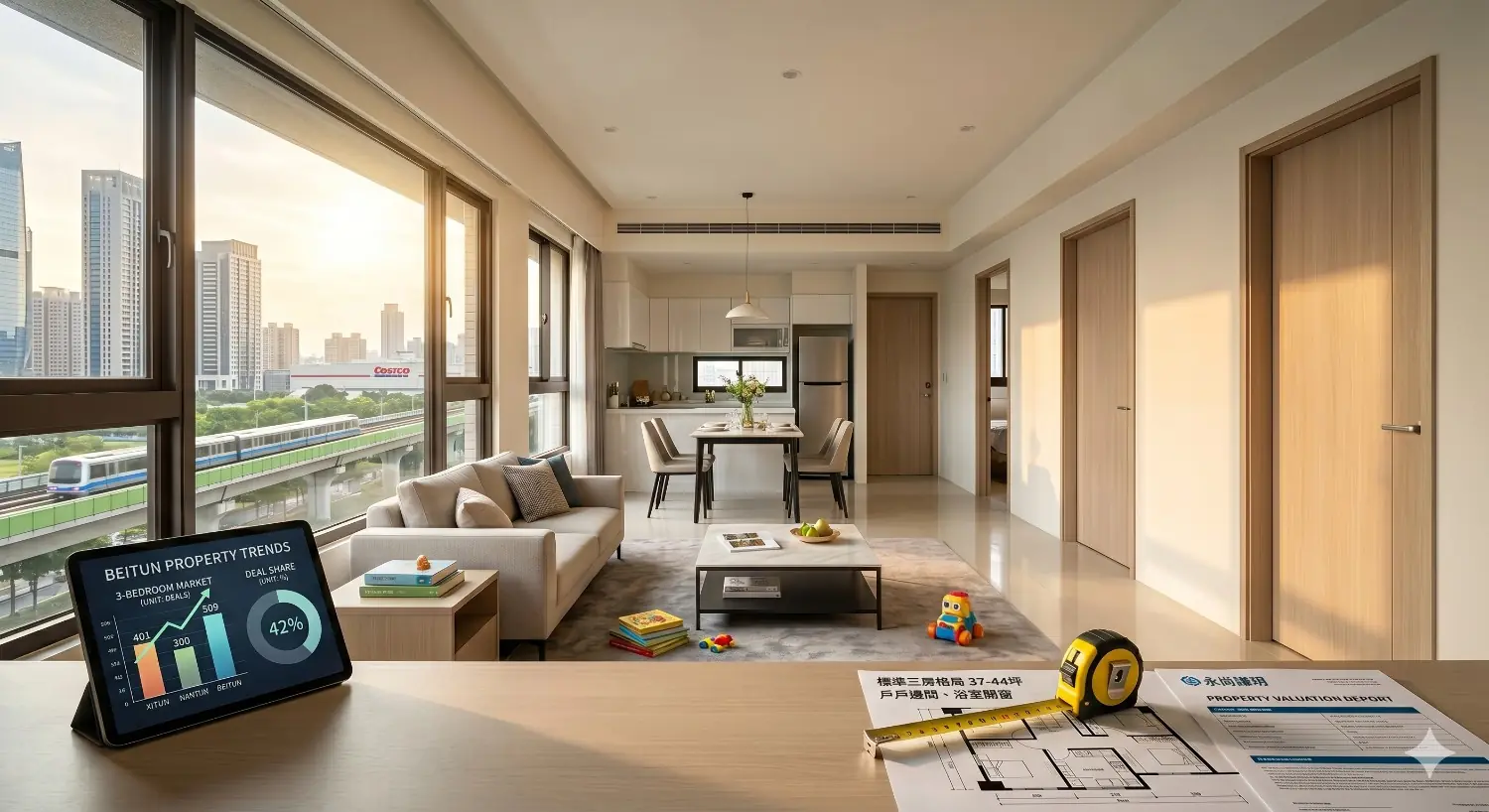 越小越好賣?錯!台中真實數據告訴你:這格局才是不敗神盤