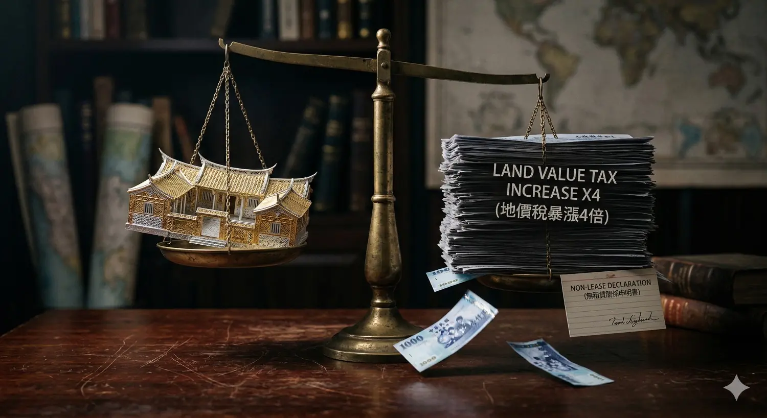 朋友說『只是借放一下戶籍』——你點頭的那一刻，地價稅可能已經悄悄漲了4倍